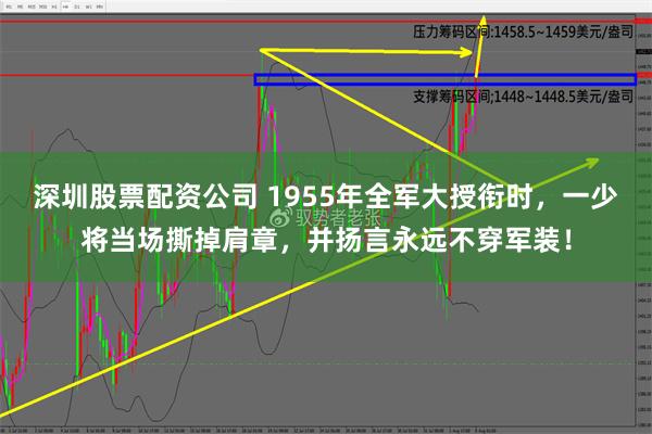 深圳股票配资公司 1955年全军大授衔时，一少将当场撕掉肩章，并扬言永远不穿军装！