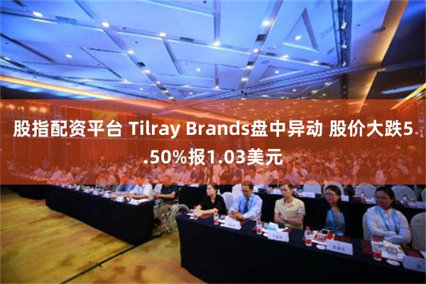 股指配资平台 Tilray Brands盘中异动 股价大跌5.50%报1.03美元